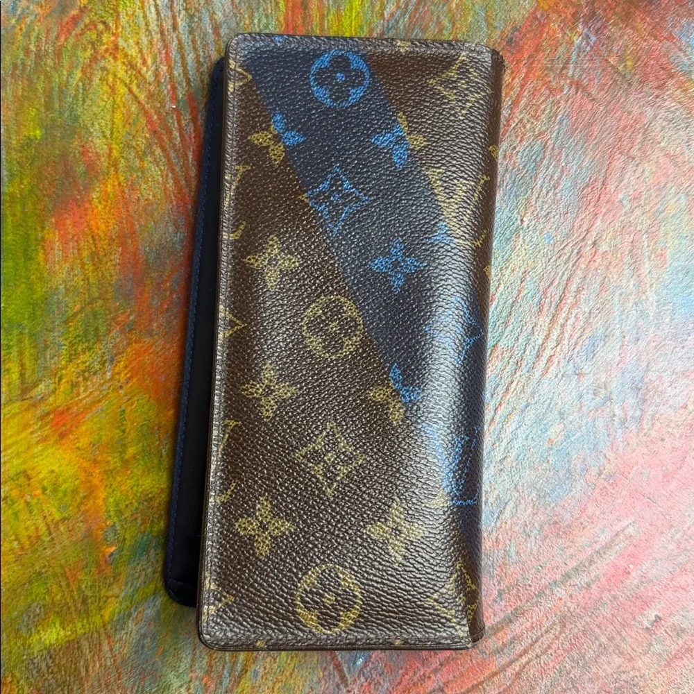 LOUIS VUITTON Monogram V Signature Wallet Long Wallet Vintage Portefeuille LV